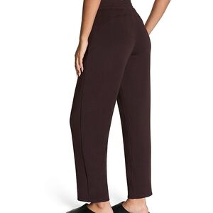 SPANX Air Essentials Straight Leg Pants- XS NWT Truffle Brown
